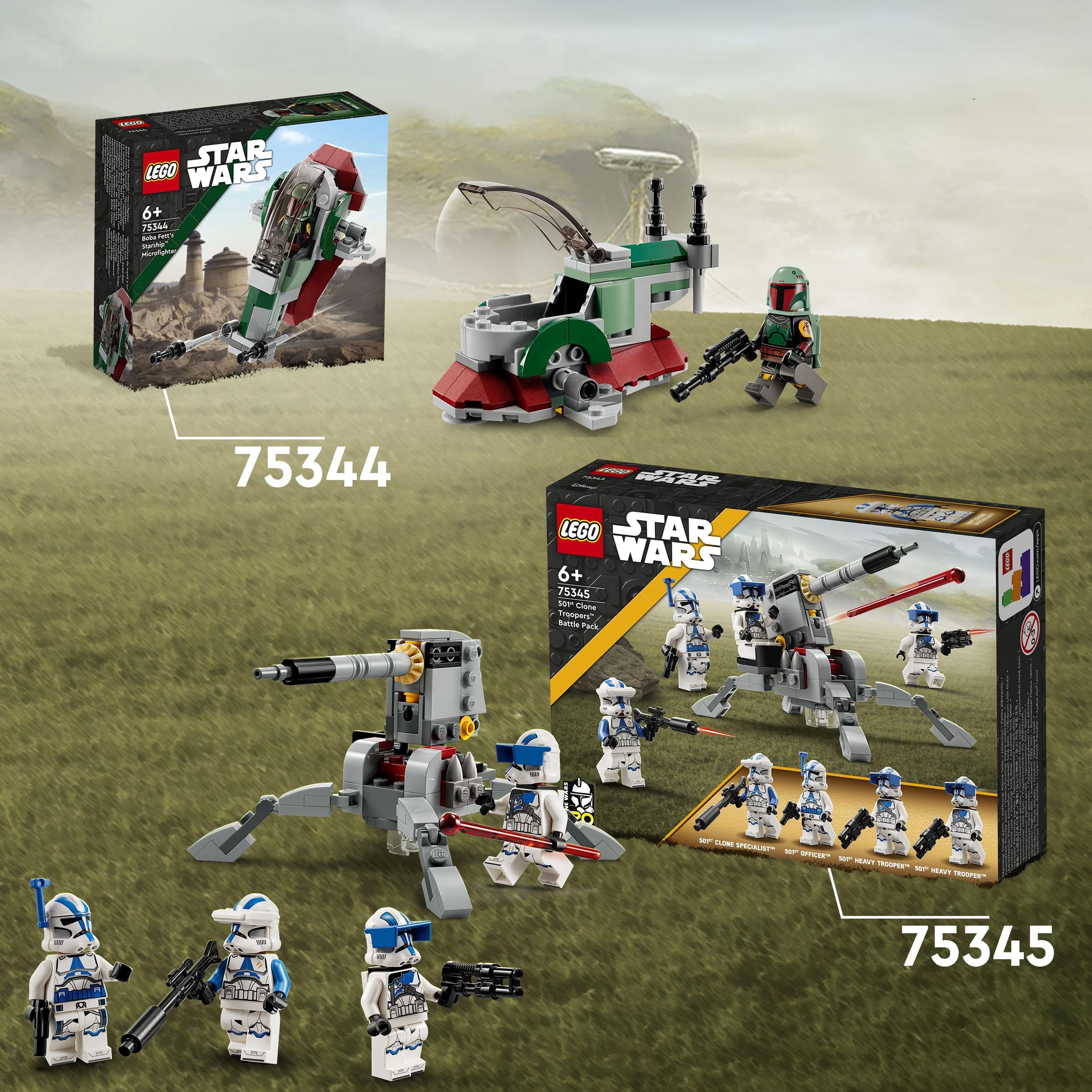 Amazon.com: LEGO 75344 Star Wars Boba Fett Spaceship (TM
